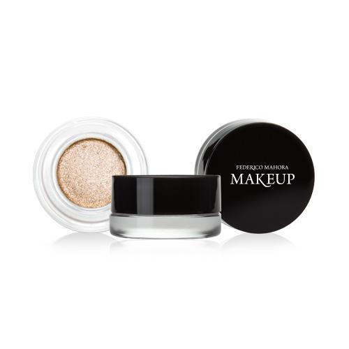 FM MAKEUP LONG LASTING SPARKLE CREAM EYESHADOW Golden Treasure